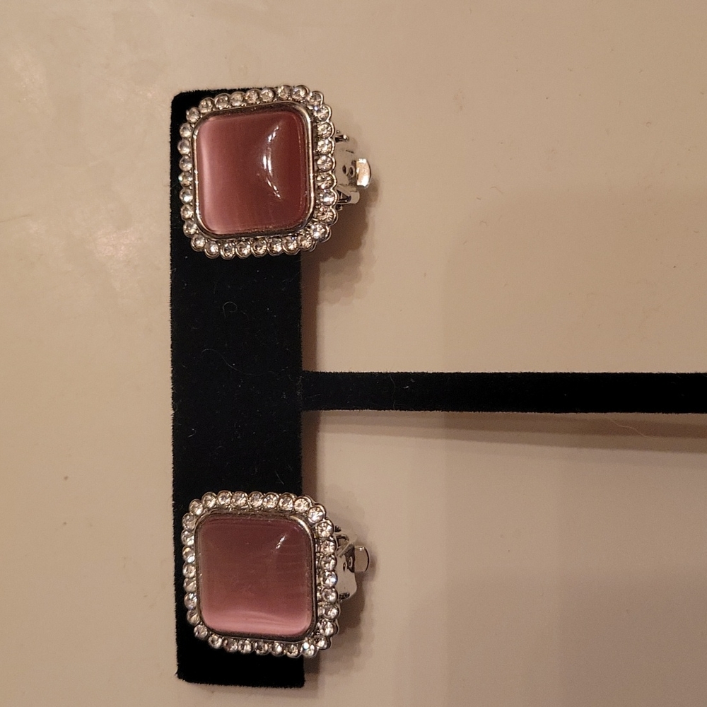 Pretty pink earrings